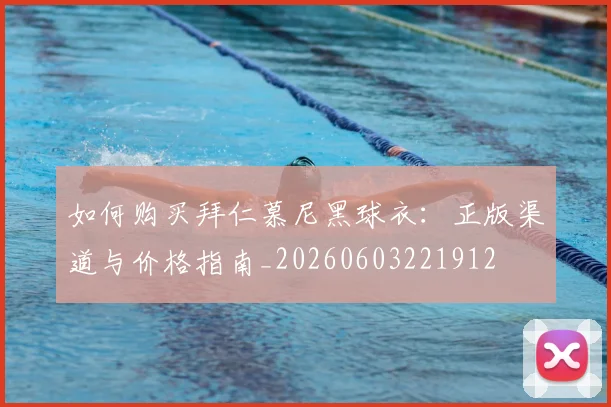 如何购买拜仁慕尼黑球衣:正版渠道与价格指南_20260603221912